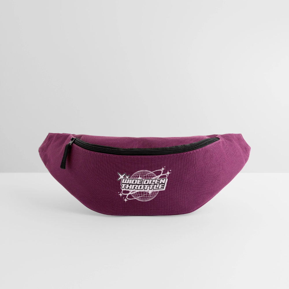 Basic Gürteltasche - Burgunderrot