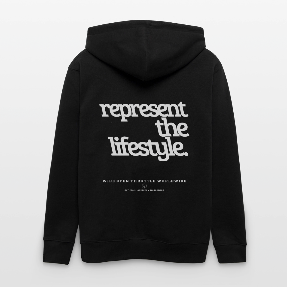 Represent The Lifestyle Zipper - Schwarz