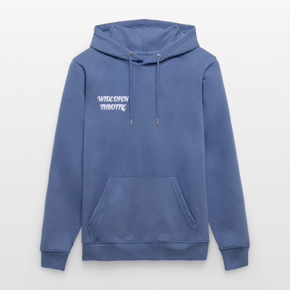 Hot girls love supermotos Hoodie - Blau