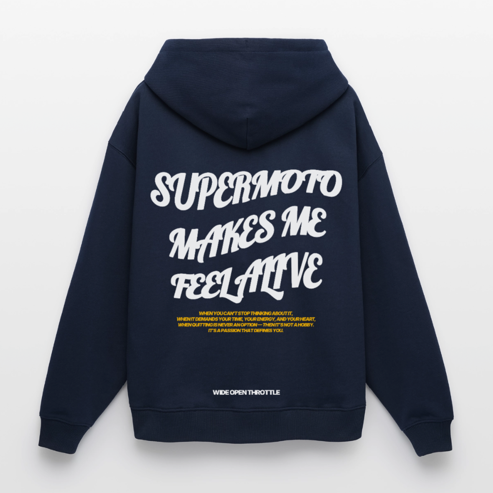 SMMFA Oversize Hoodie - Navy