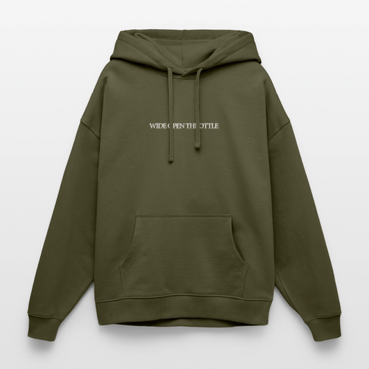 Basic Oversized Hoodie - Khaki